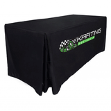 DK17 Printhouse | Custom Trestle Table Cover | Black