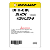 Dunlop DFH | 5" | Slick | Kart Tyre Set