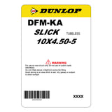 Dunlop DFM | 5" Front | Slick | Kart Tyre