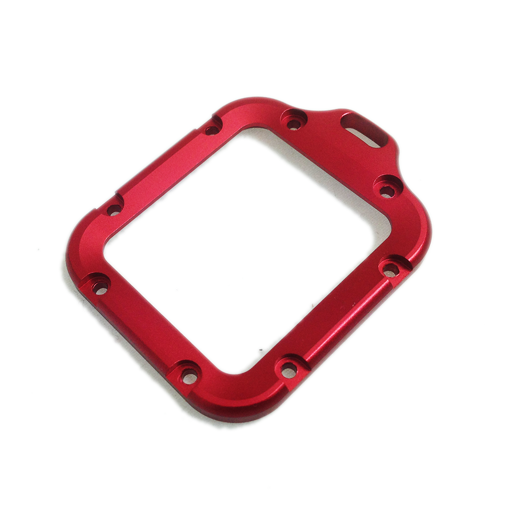 Camera Mount | CNC Aluminium | Hero3 | Lanyard Mount | Red