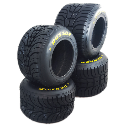 Dunlop KT14-W14 | 6" | Wet | Kart Tyre Set