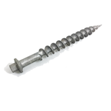 Tent Screw | Heat Treated Cast Aluminium | 460mm Screw | 33mm Flight