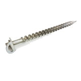 Tent Screw | Heat Treated Cast Aluminium | 660mm Screw| 45mm Flight | With Stainless Steel Mounting Bracket