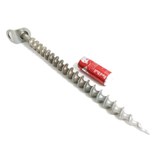 Tent Screw | Heat Treated Cast Aluminium | 660mm Screw | 33mm Flight | With Stainless Steel Mounting Bracket