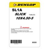 Dunlop SL1A | 5" Front | Slick | Kart Tyre